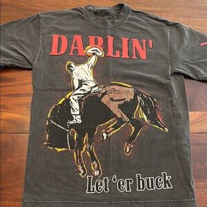 Darlin’ Black Graphic Shirt